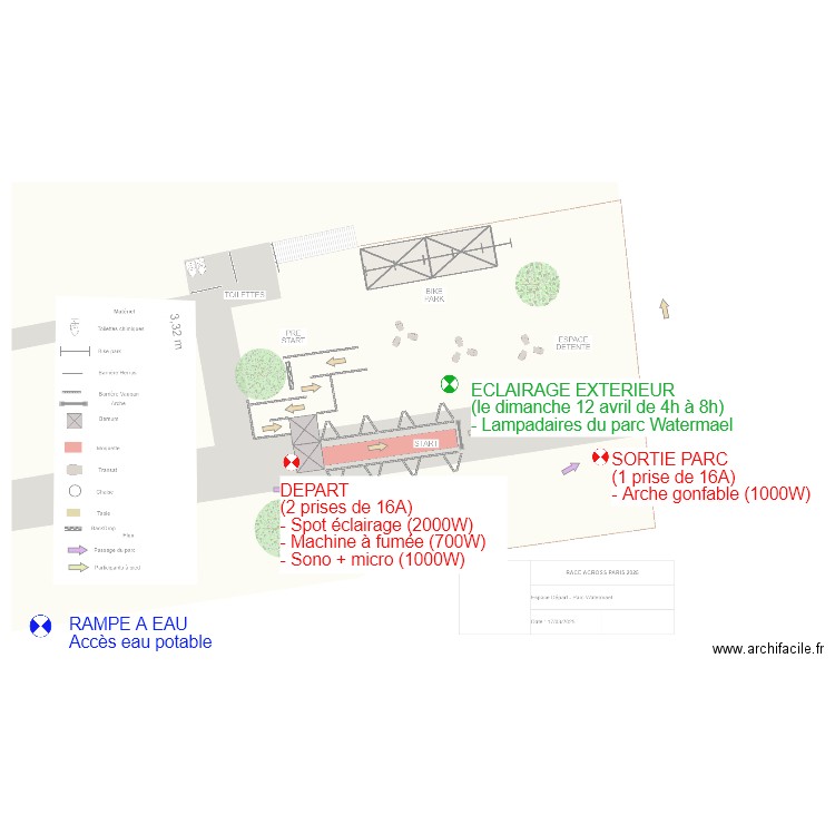 RAP25 - PARC WATERMAEL - PLAN RESSOURCES. Plan de 0 pièce et 0 m2