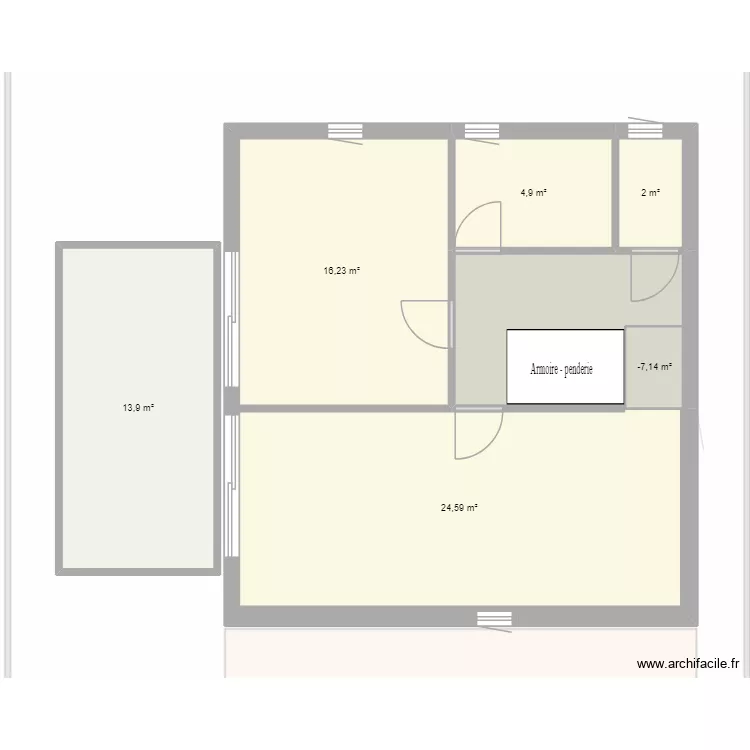 Gerde 1 niveau. Plan de 13 Pièces et 662 m²