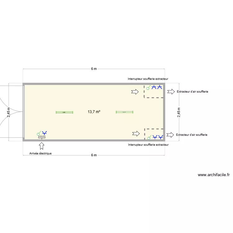 Ville de Binche container paint. Plan de 
