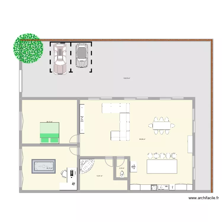 IOT. Plan de 6 pièces et 287 m² IOT. Plan de 6 pièces et 287 m²