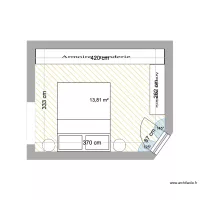 Plan chambre n2