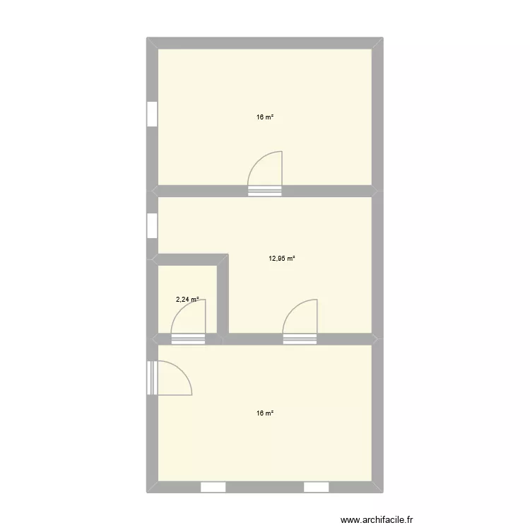 Page 3. Plan de 4  et 47 m²