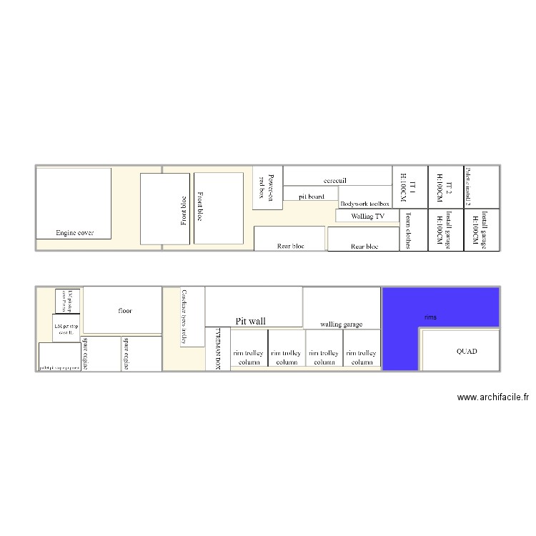 ligier/LM 24h T1. Plan de 0 pièce et 0 m2