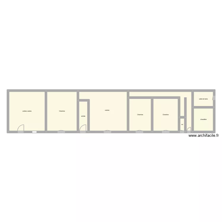 LEBLAND &eacute;tat initiale. Plan de 