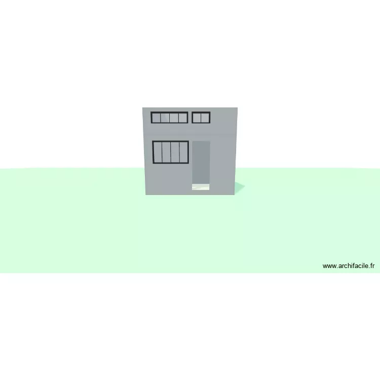 Mur cuisine derni&egrave;re version. Plan de 