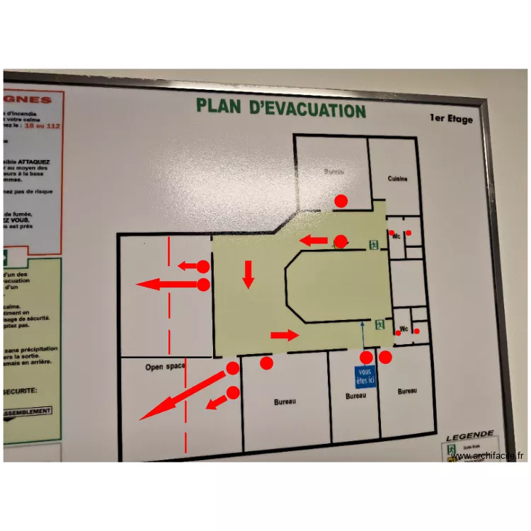 R+1 PETITS HOTELS. Plan de 