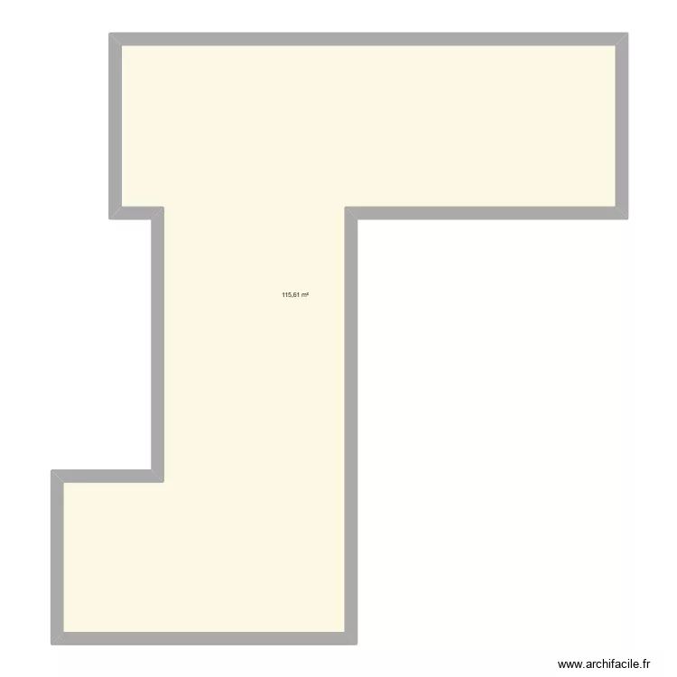 Modelo Lou. Plan de 1  et 116 m²