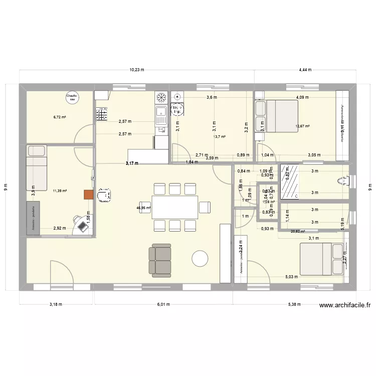 malissole. Plan de 7 Pièces et 114 m² malissole. Plan de 7 Pièces et 114 m²