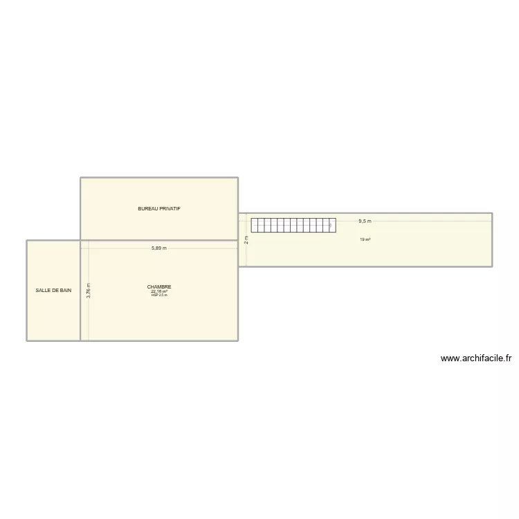 VILLENEUVE ET. Plan de 