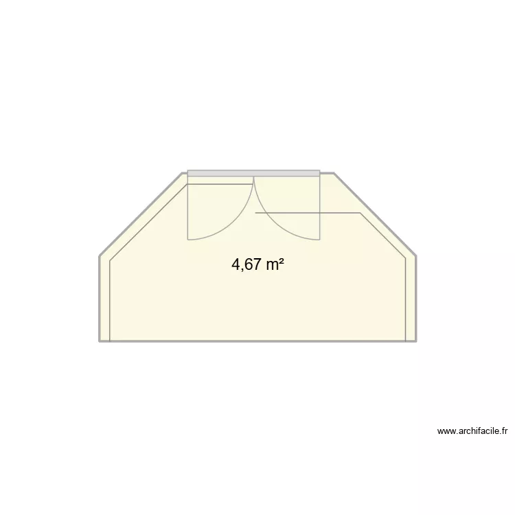 v&eacute;randa cuisine. Plan de 