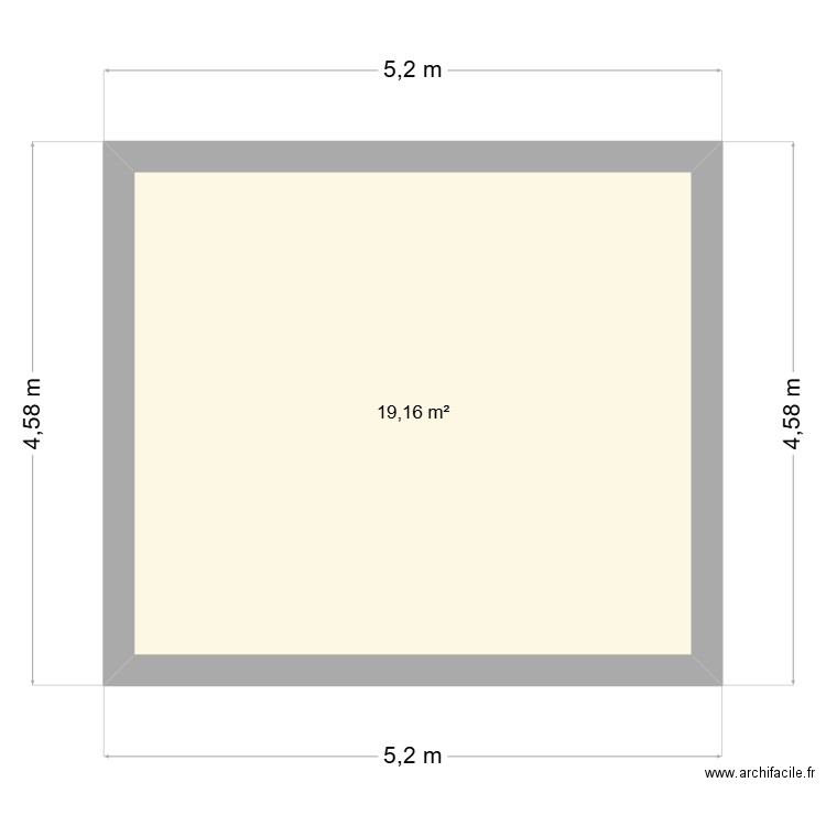 Niokane - Marolles. Plan de 5 pièces et 73 m2