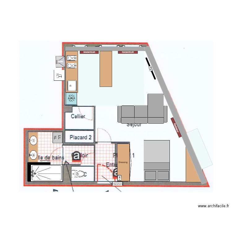 Lobau 2.0. Plan de 0 pièce et 0 m2