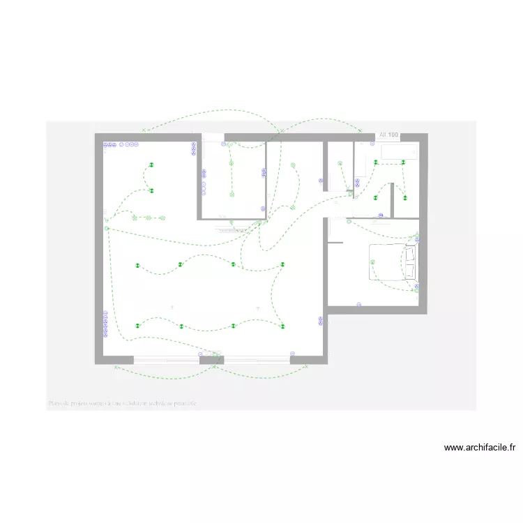 bonzi v2 rdc. Plan de 