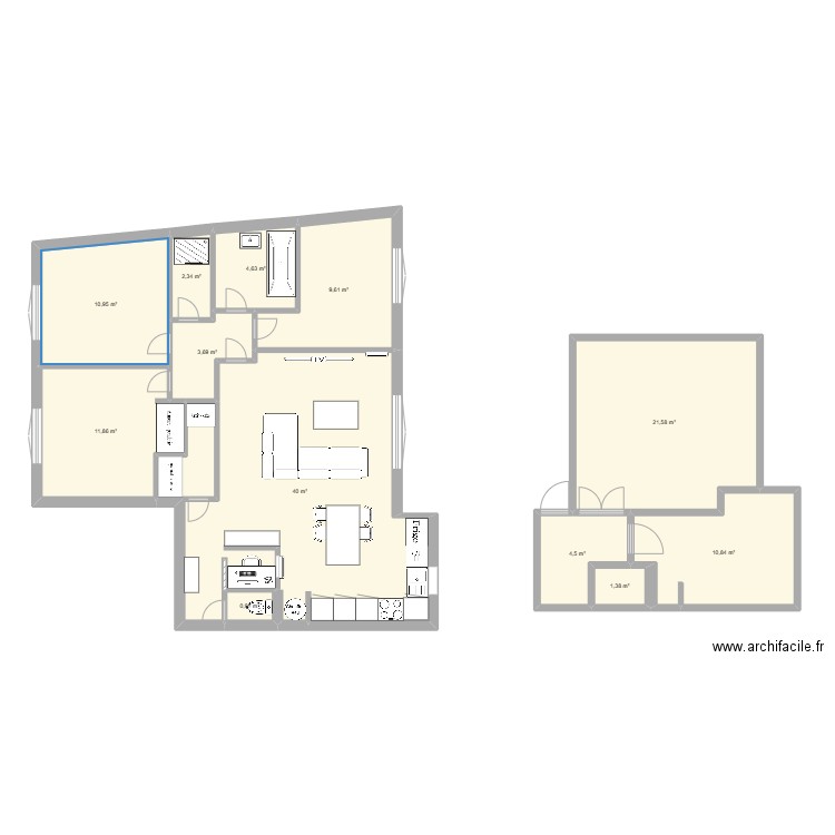 carrieres 2. Plan de 0 pièce et 0 m2