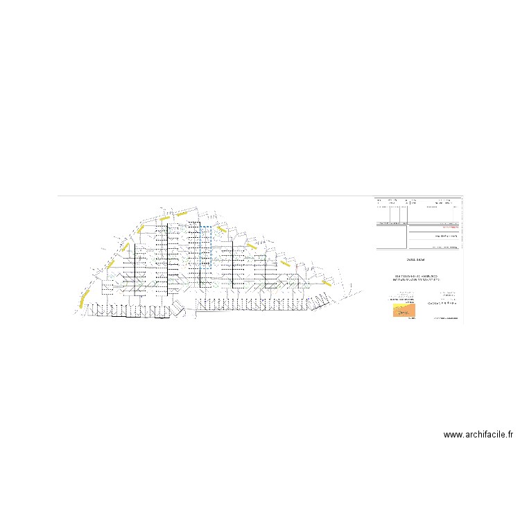 Parking du grand Galion Topo Existant Bis. Plan de 0 pièce et 0 m2