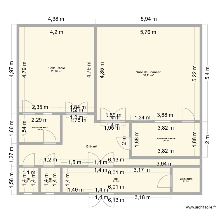 H&G. Plan de 0 pièce et 0 m2