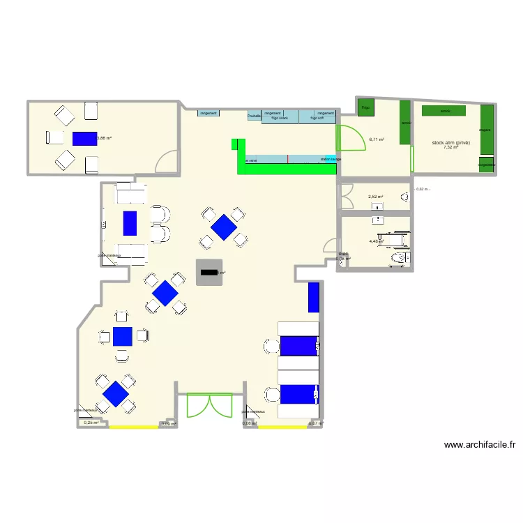 Bar Esport 2026. Plan de 12 et 120 m² Bar Esport 2026. Plan de 12 et 120 m²