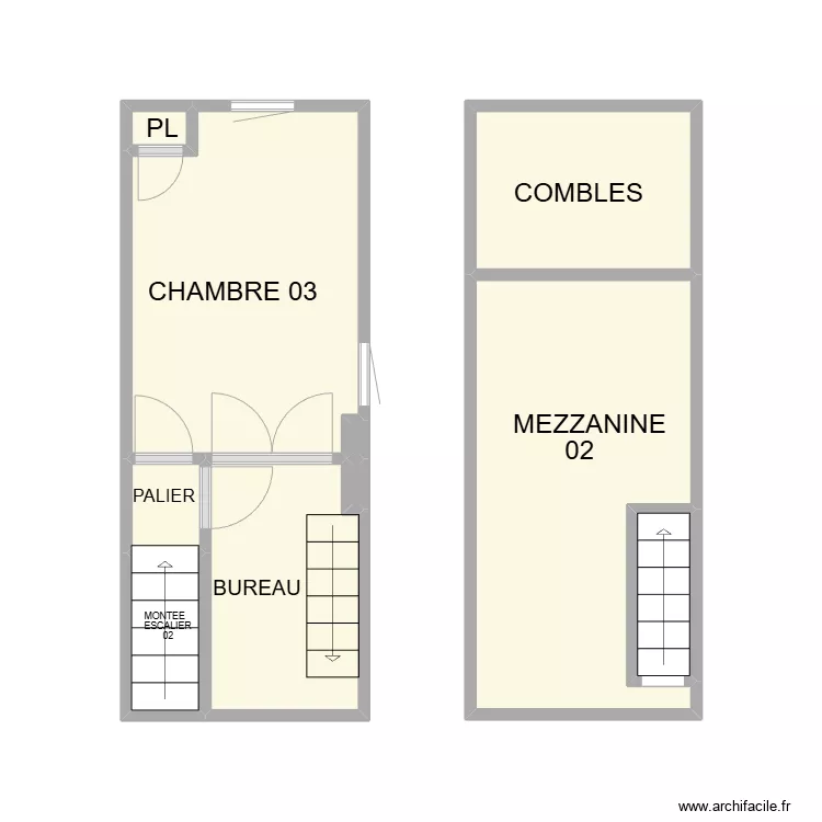PLAN ST GILLES ETAGE 02 AM. Plan de 