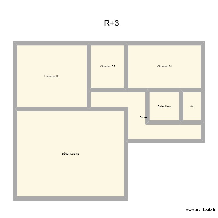 350601858. Plan de 7 pièces et 96 m2