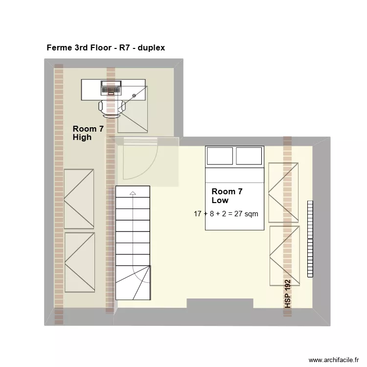 FERME. Plan de 