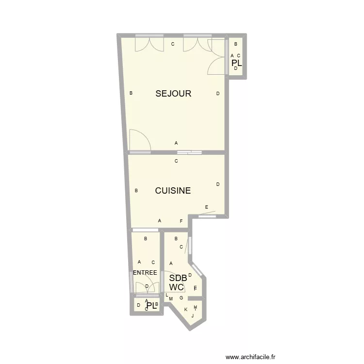 7 MAISON CARREPLOMB. Plan de 7 MAISON CARREPLOMB. Plan de