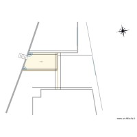 Carport Plan à l'échelle