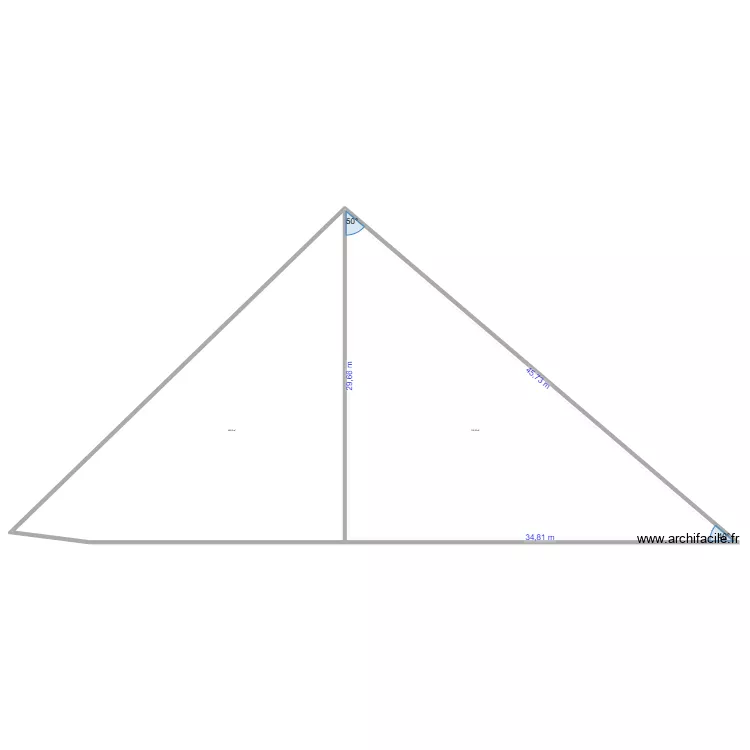 Perray terrain. Plan de 