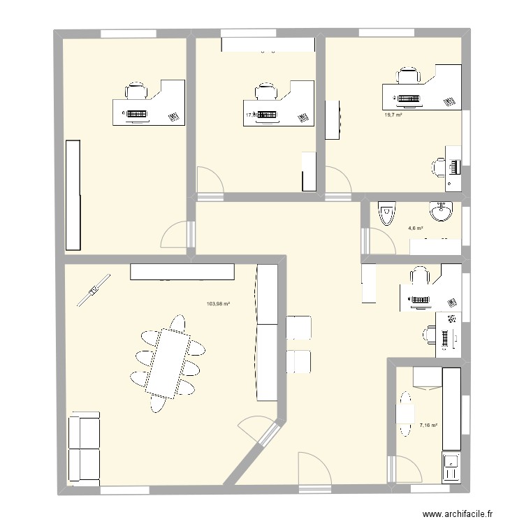 opti. Plan de 0 pièce et 0 m2
