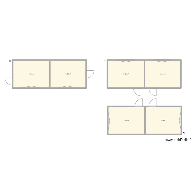 Sobat - ING. Plan de 6 pièces et 69 m2