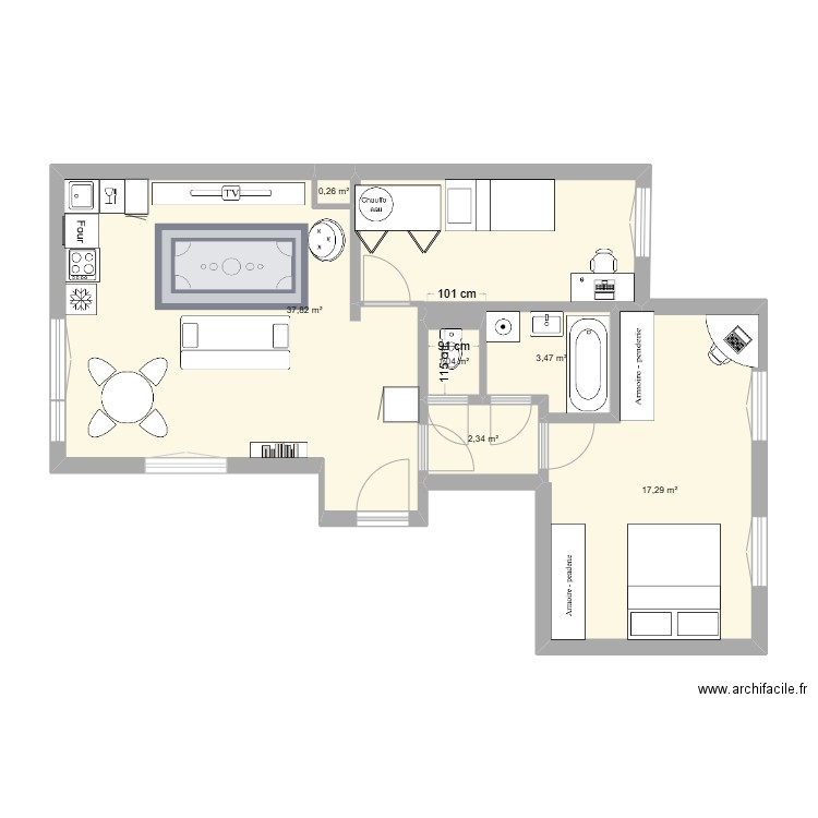 essai3. Plan de 0 pièce et 0 m2