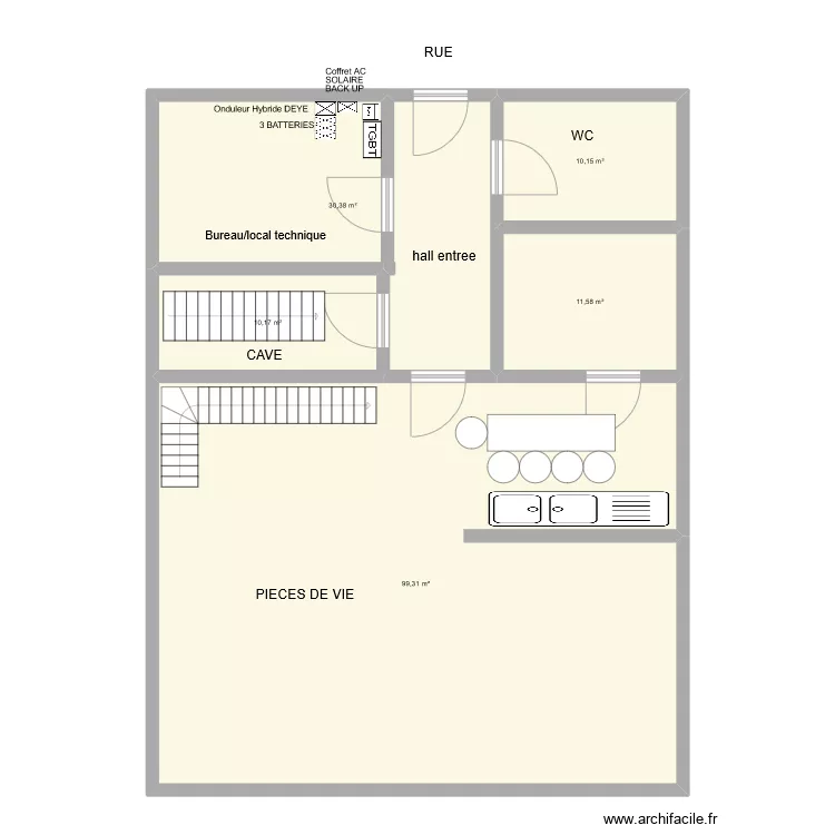 Installation Pondant . Plan de Installation Pondant . Plan de