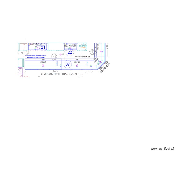 Arrière trad CTT FC Les Houches. Plan de 0 pièce et 0 m2