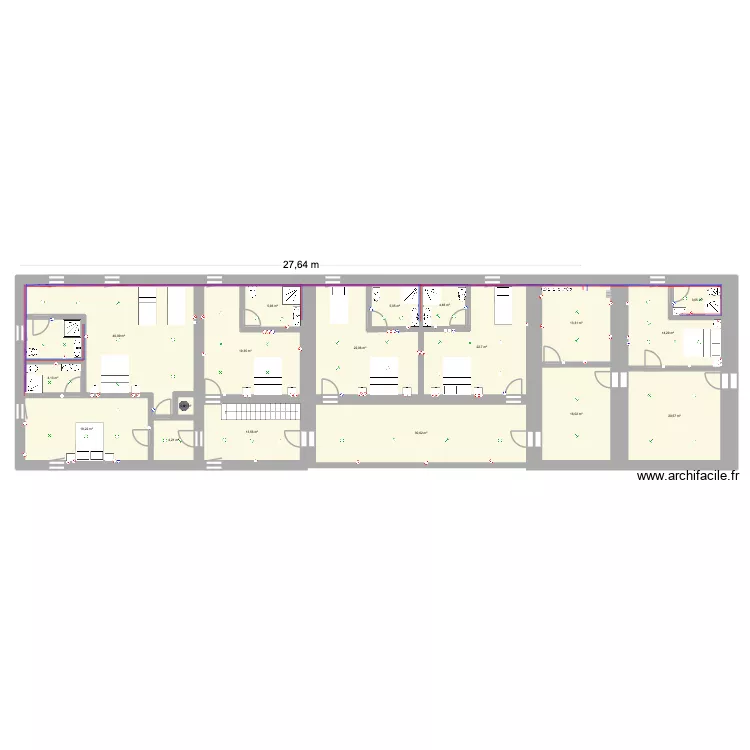 AUR 2. Plan de 18 et 260 m² AUR 2. Plan de 18 et 260 m²