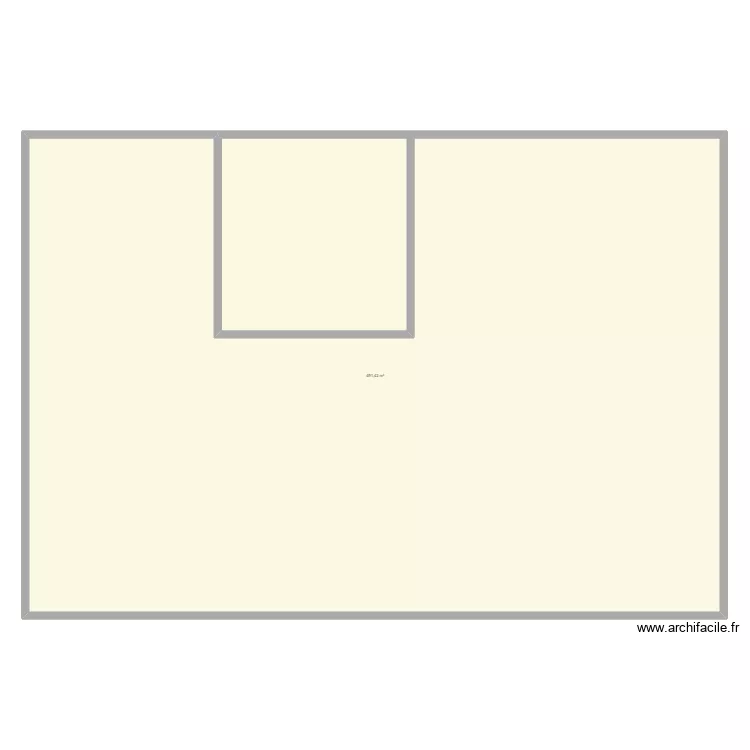 plan modifier 1. Plan de 1 pièce et 491 m²