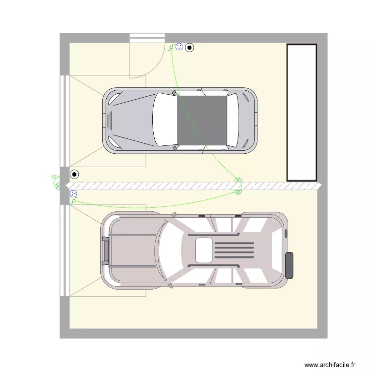 Totom garage. Plan de Totom garage. Plan de