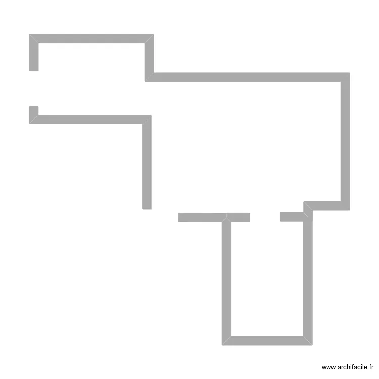 The drim. Plan de 6  et 19 m²