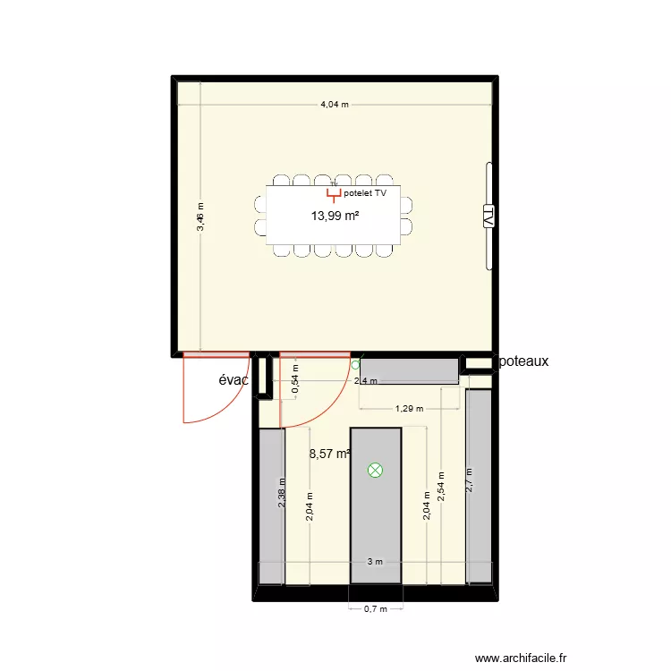 KM audit - rdc existant. Plan de 