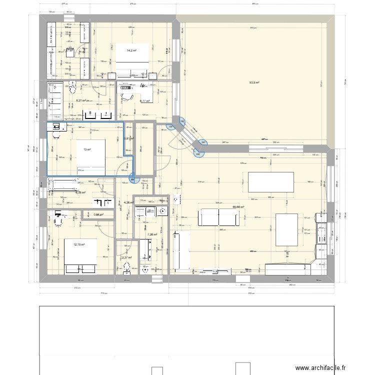 Plan 3. Plan de 0 pièce et 0 m2