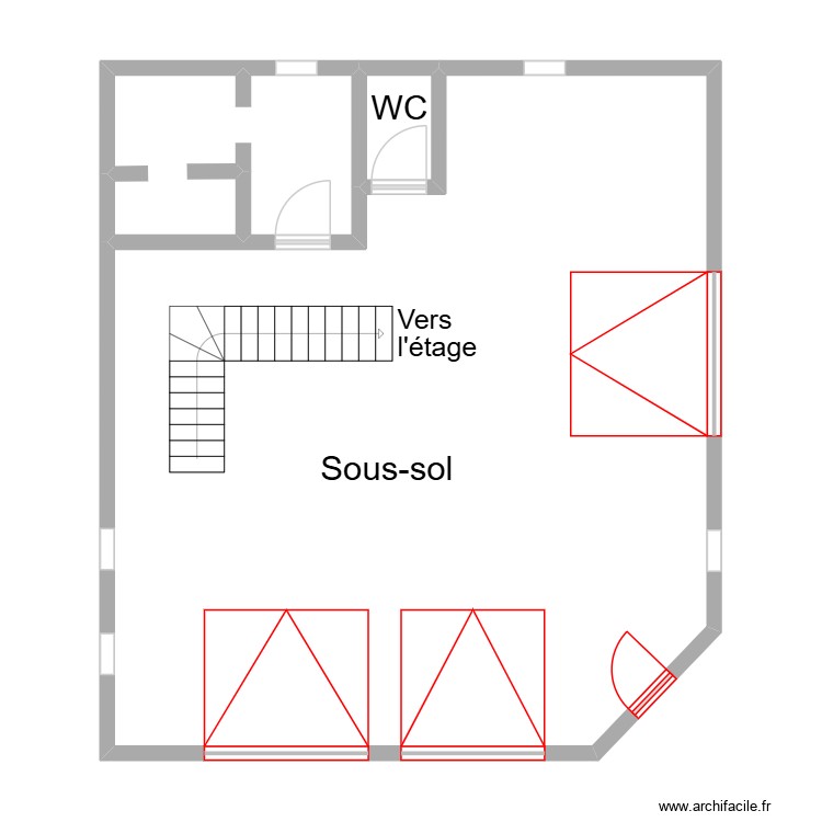 Cortes_plan. Plan de 0 pièce et 0 m2