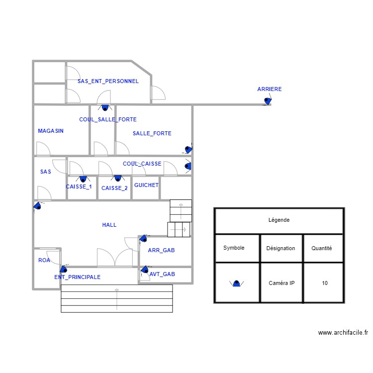 BOP RDC V E. Plan de 0 pièce et 0 m2