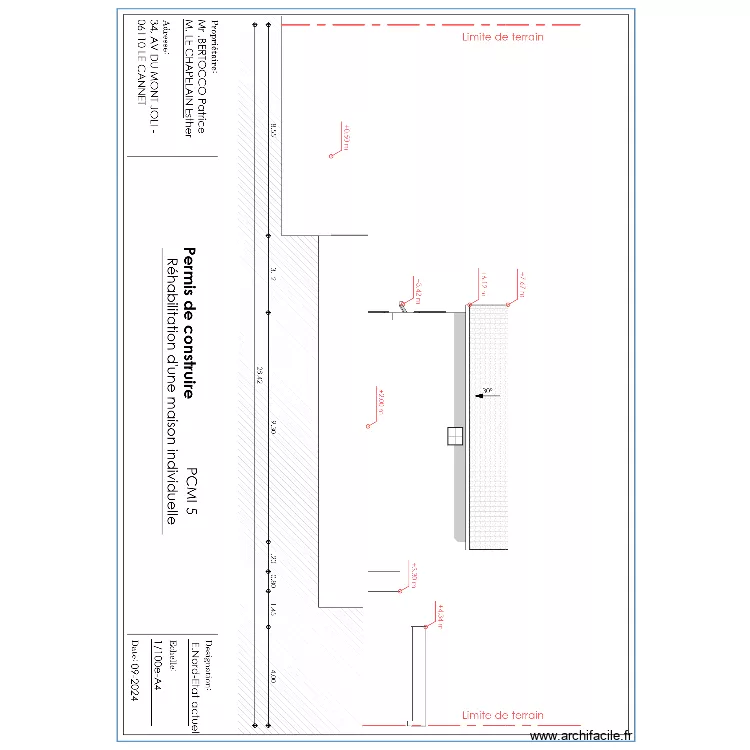 PCMI-5-NORD-ACTUEL. Plan de PCMI-5-NORD-ACTUEL. Plan de