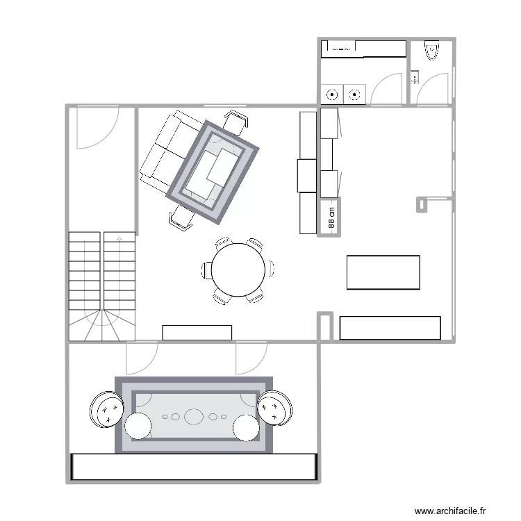 LE BIHAN GGP RDC. Plan de 