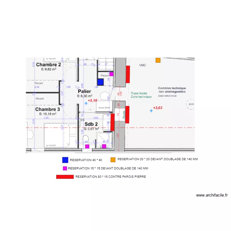RESA ETAGE PLANCHER. Plan de 
