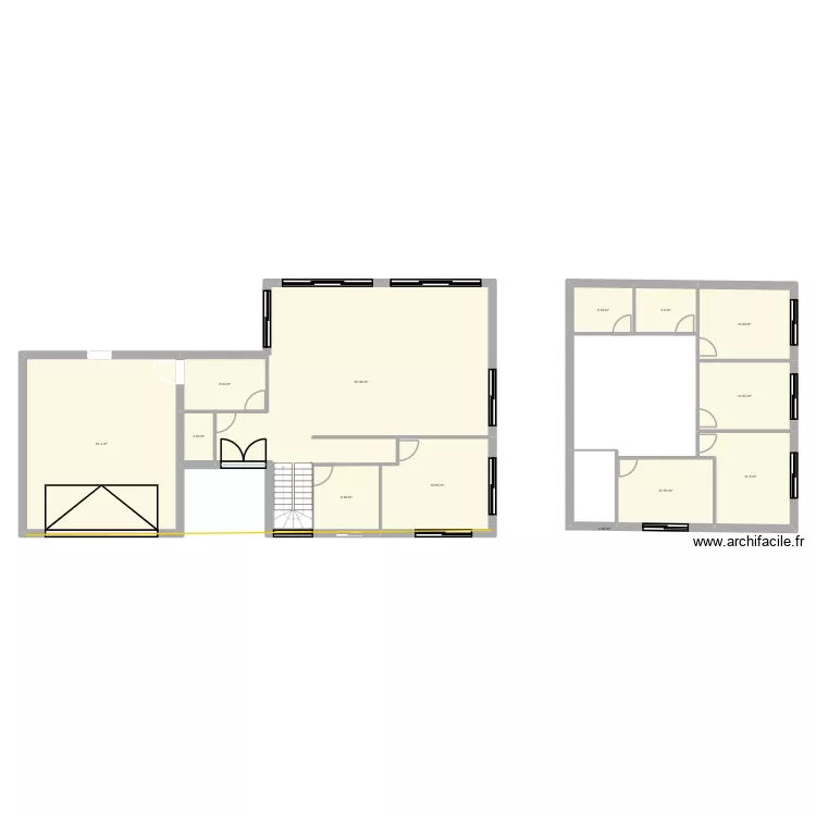 maison 1. Plan de 13 Pièces et 237 m² maison 1. Plan de 13 Pièces et 237 m²