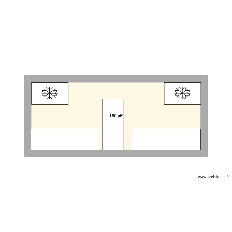 Bar FMG 8x20. Plan de 0 pièce et 0 m2