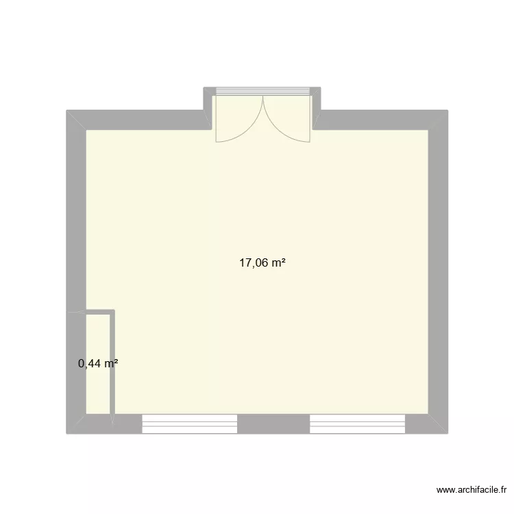 TRONTIN Vaux/Bornay. Plan de 