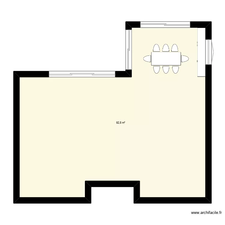 Maison Aude & Baptiste 160m2. Plan de 1  et 93 m²