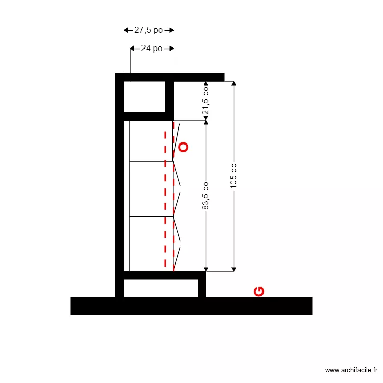 St-Pierre invit&eacute;. Plan de 
