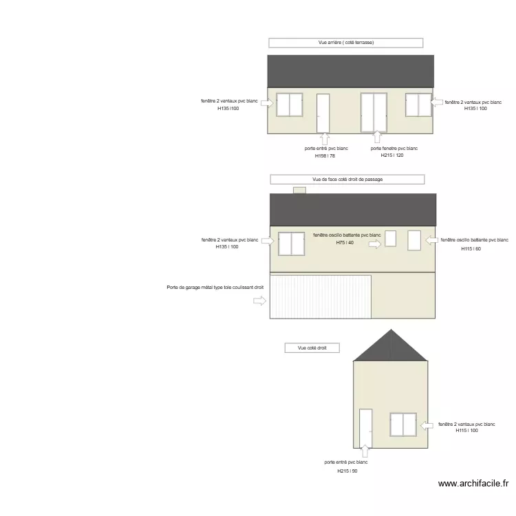 futur fenetre et porte1. Plan de 1 Pièce et 85 m² futur fenetre et porte1. Plan de 1 Pièce et 85 m²
