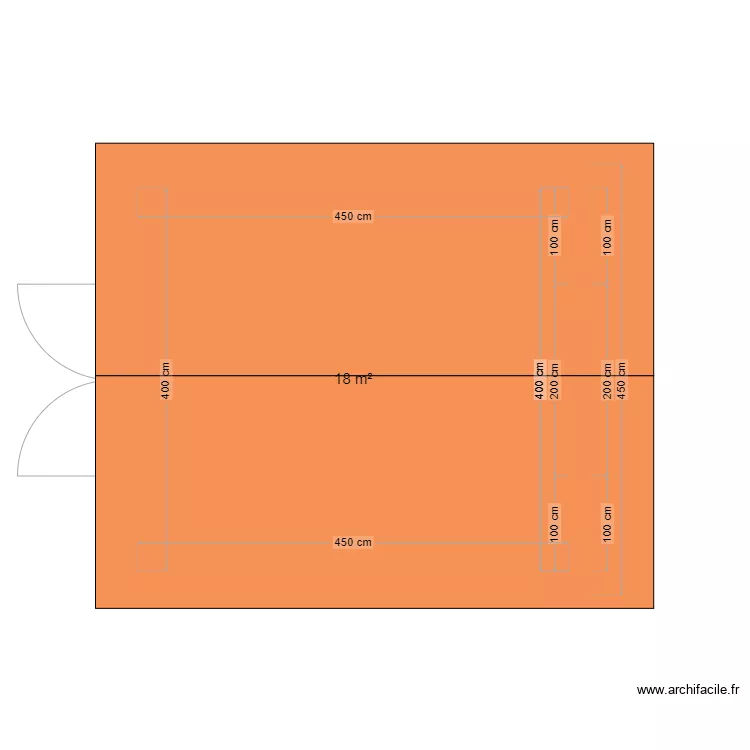 garage serre 2. Plan de 